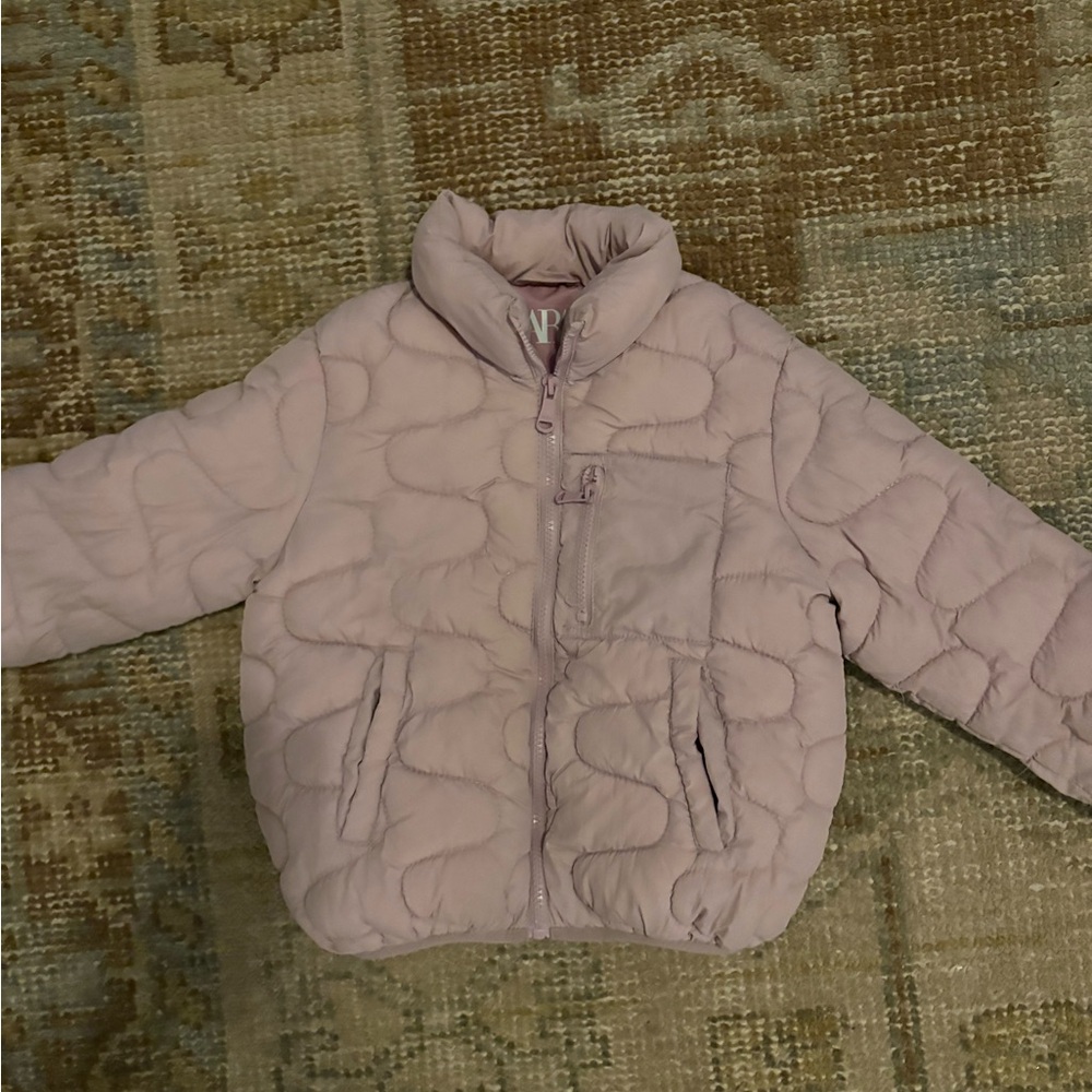 Zara girls puffer coat